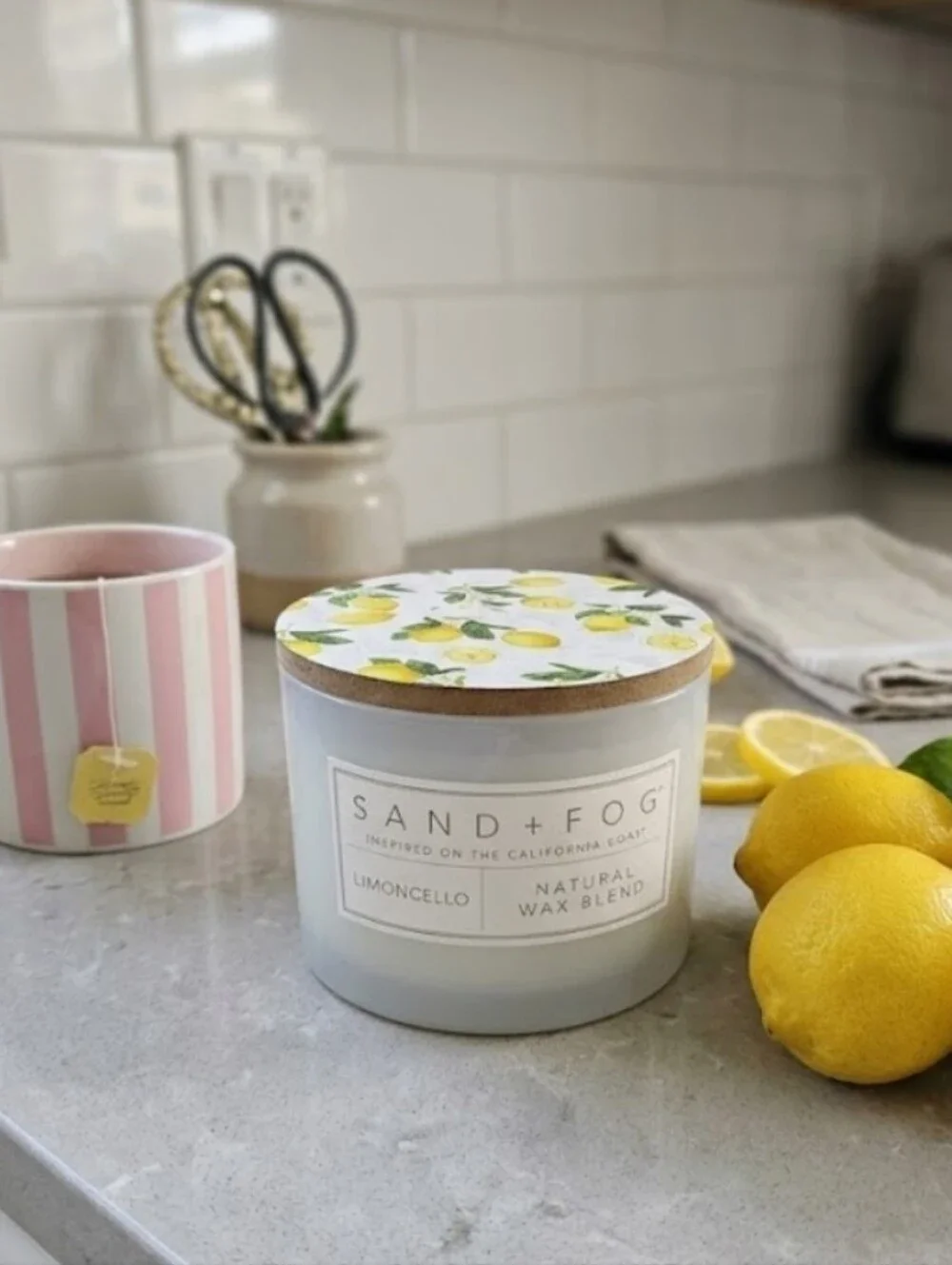 Sand + Fog Limoncello 2-Wick Candle ~ 12 oz